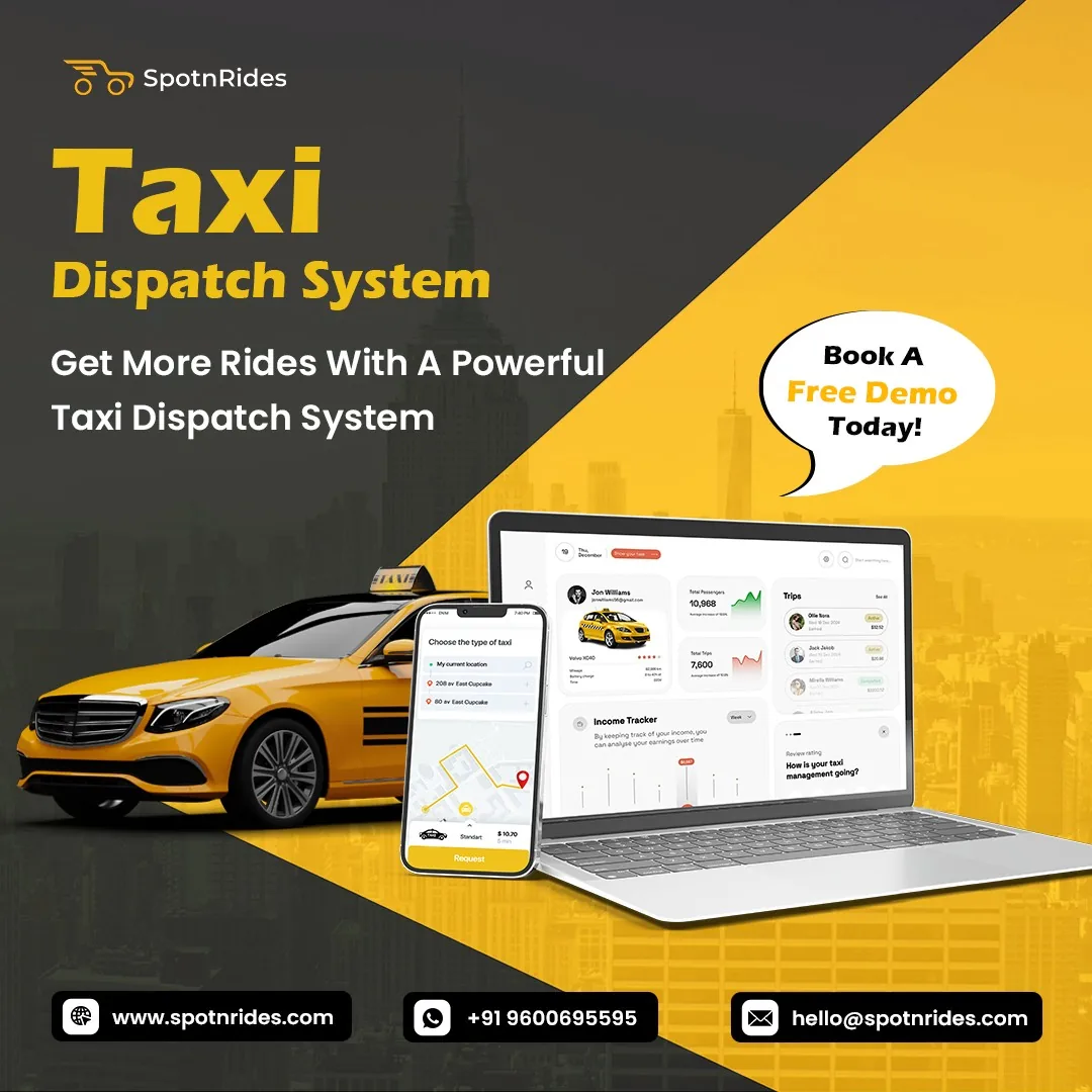 Taxi dispatch software