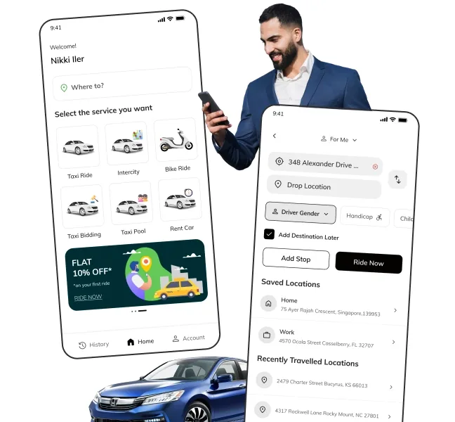 FOX-TAXI – Uber Clone