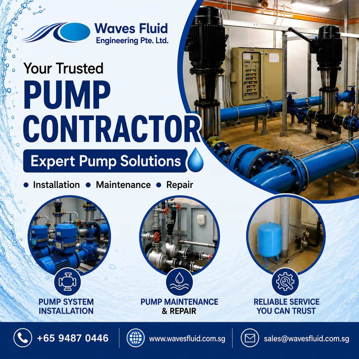Pump Contractor in Singapore